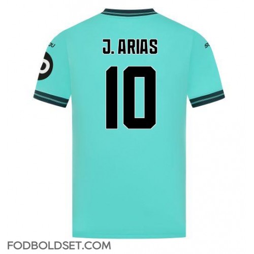 Wolves Jhon Arias #10 Udebanetrøje 2025-26 Kortærmet